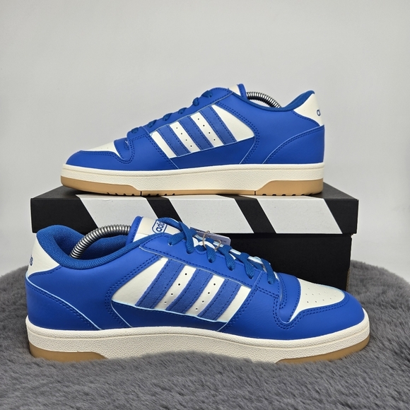 adidas Break Start Blue Bird Cloud White Men's Shoes Size 10 New - Picture 6 of 8